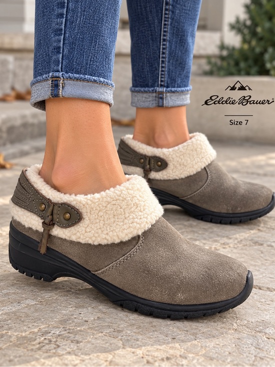 Eddie Bauer Shoes - Eddie Bauer Shoes gray suede